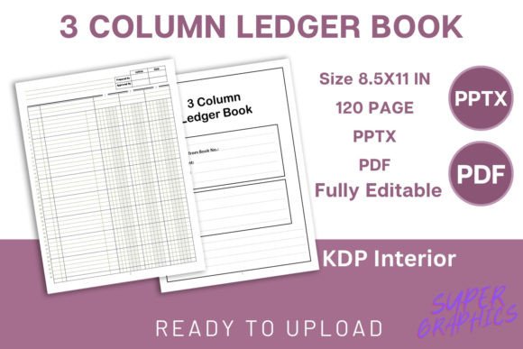 3 Column Accounting Ledger Book KDP: A Practical Foundation for Clear Financial Thinking