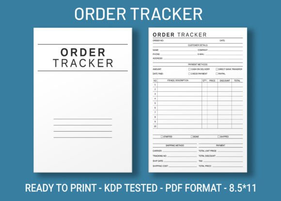 Evaluating an Order Tracker KDP Interior for Your Publishing Workflow