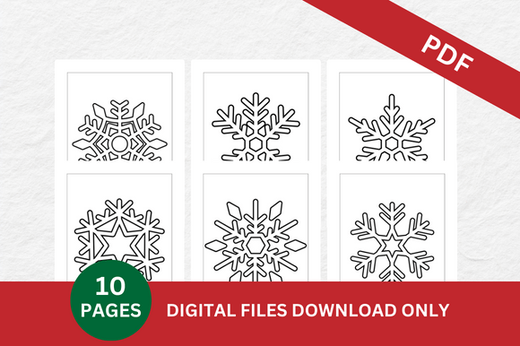 Unlocking Winter Creativity with Snowflakes Coloring Pages for All Ages